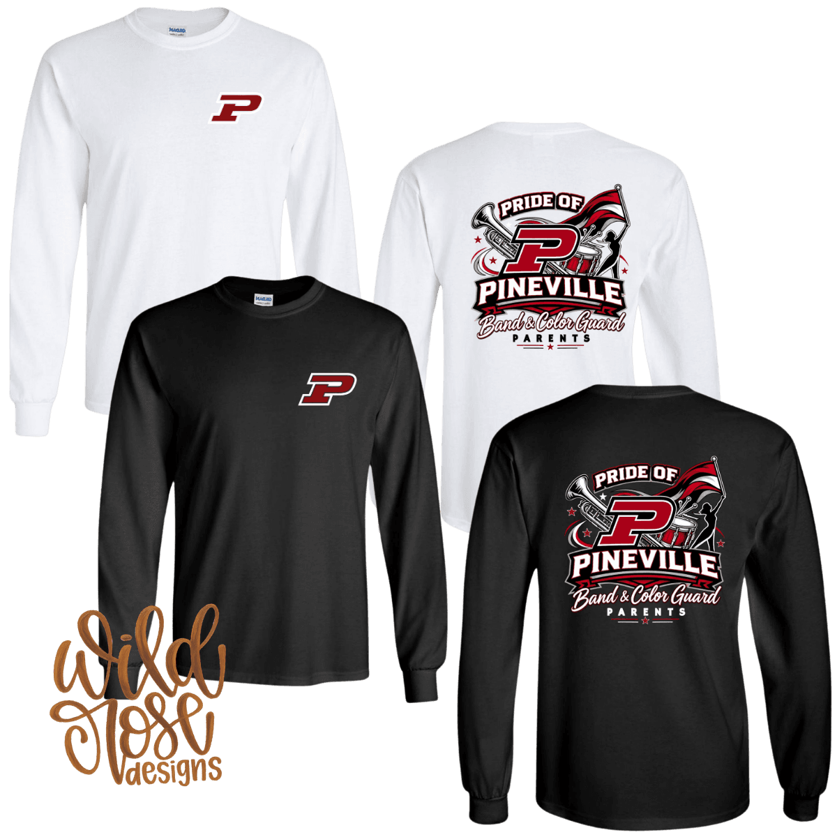Pride of Pineville Long Sleeve Tee